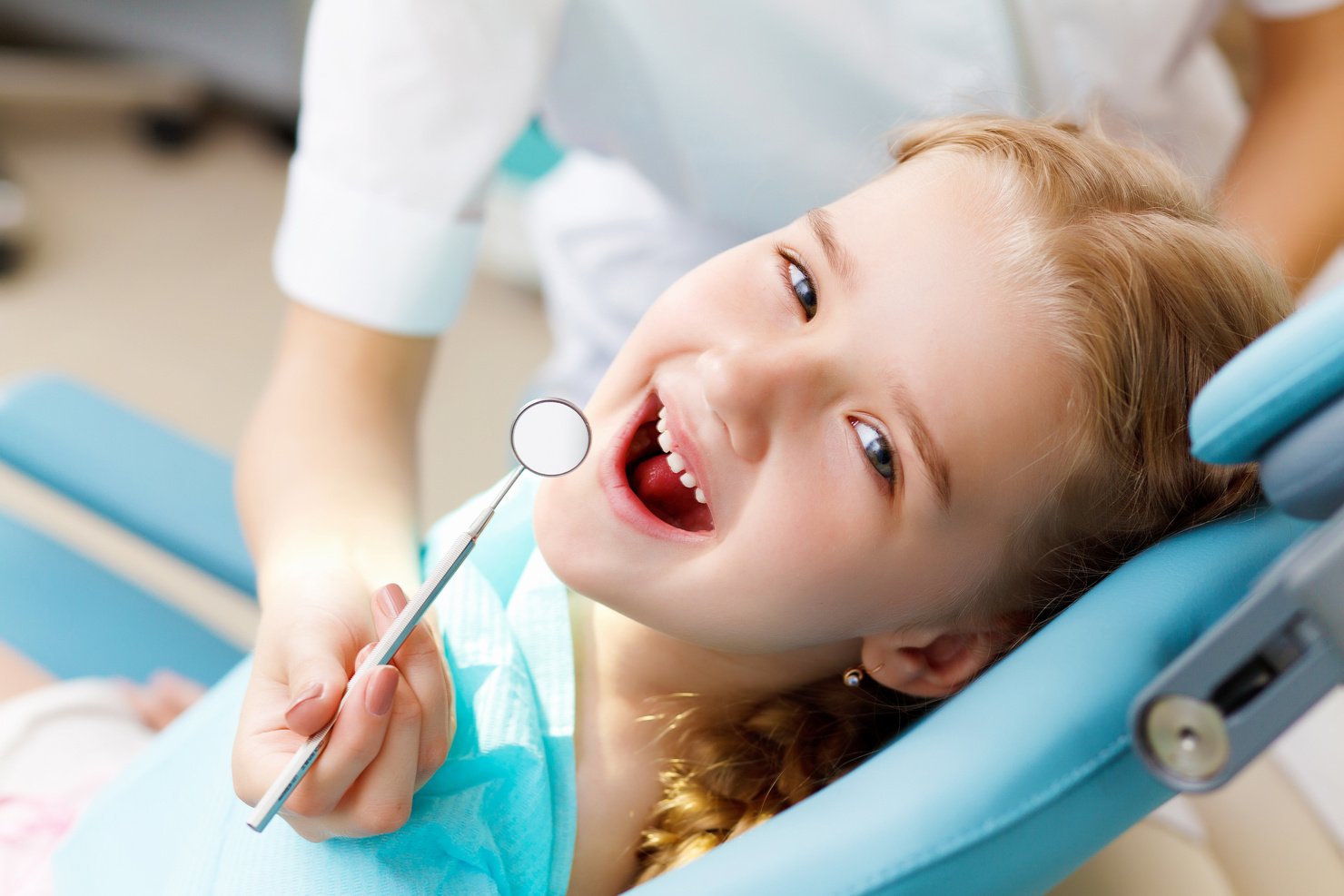 Girl Visiting Dentist